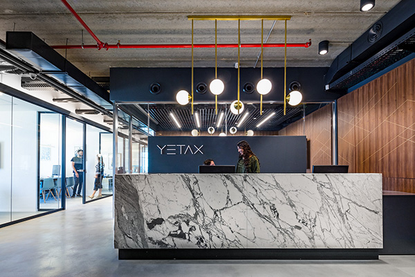 办公室前台装修