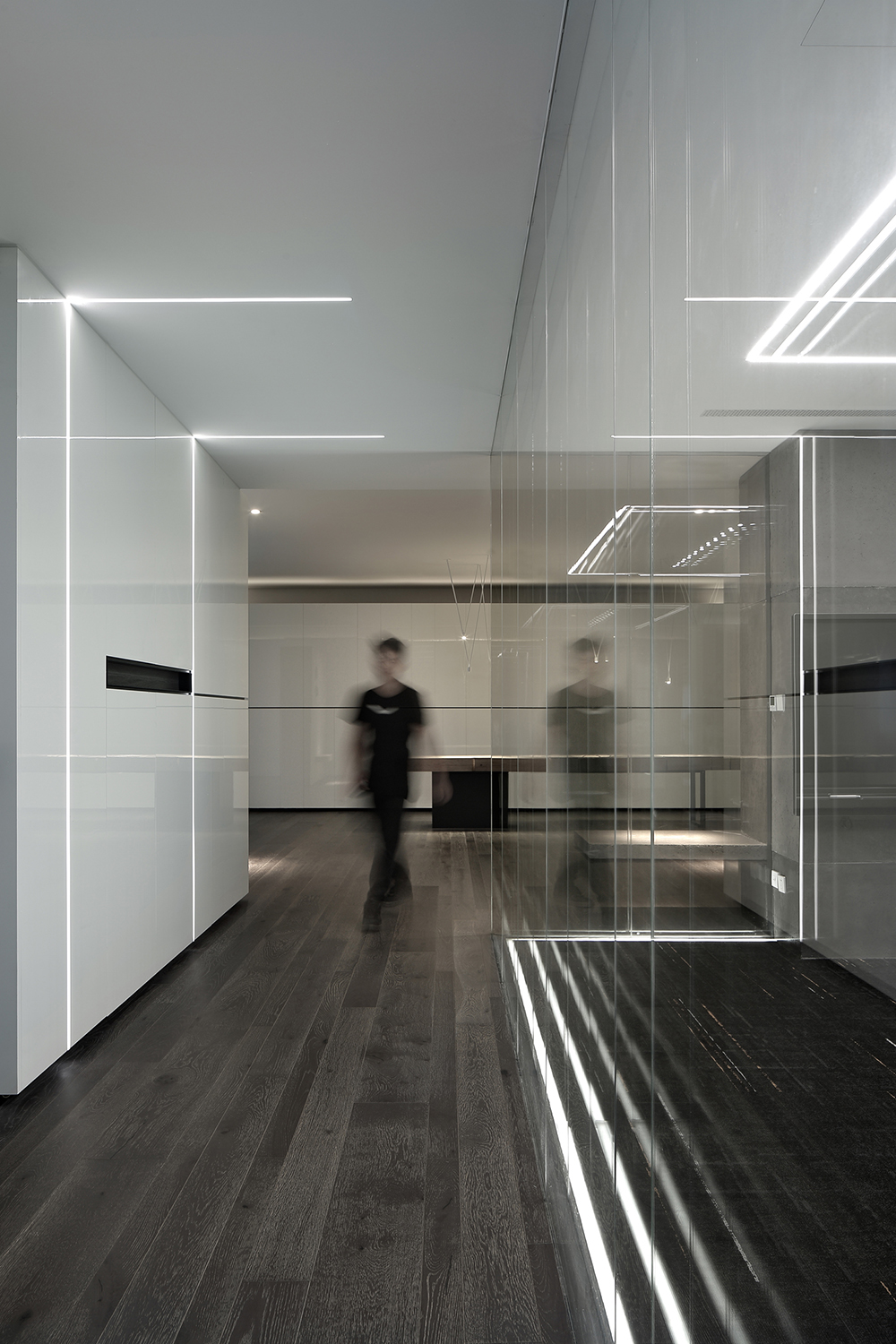 商贸公司办公室走道装修设计布局图,办公室走道装修设计布局图