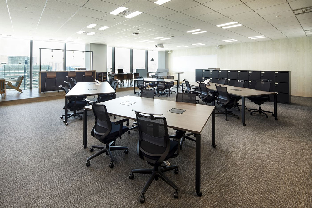 公司开放区域装修设计效果图,开放区域装修设计效果图