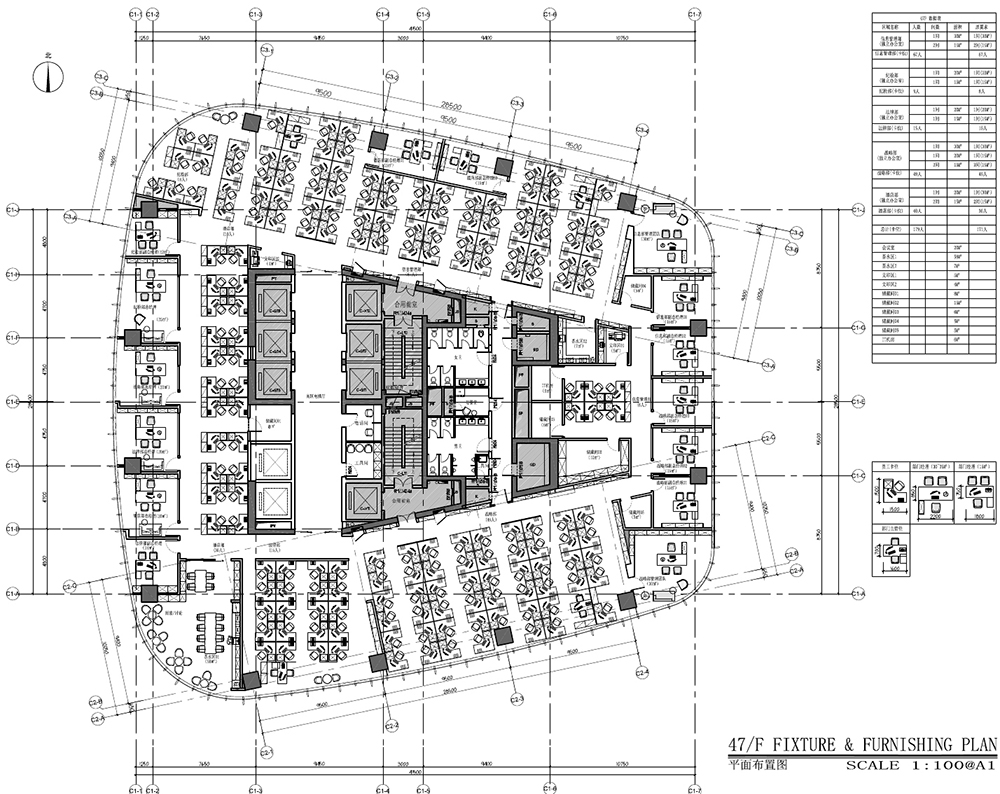 办公室装修设计平面图,装修设计平面图