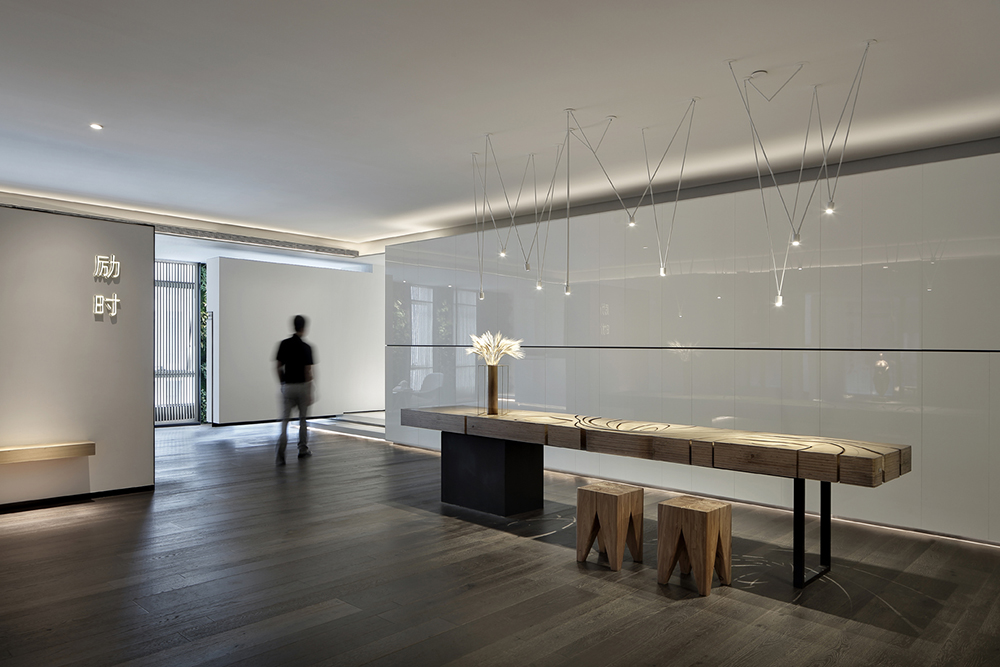 商贸公司办公室前厅装修设计布局图,办公室前厅装修设计布局图