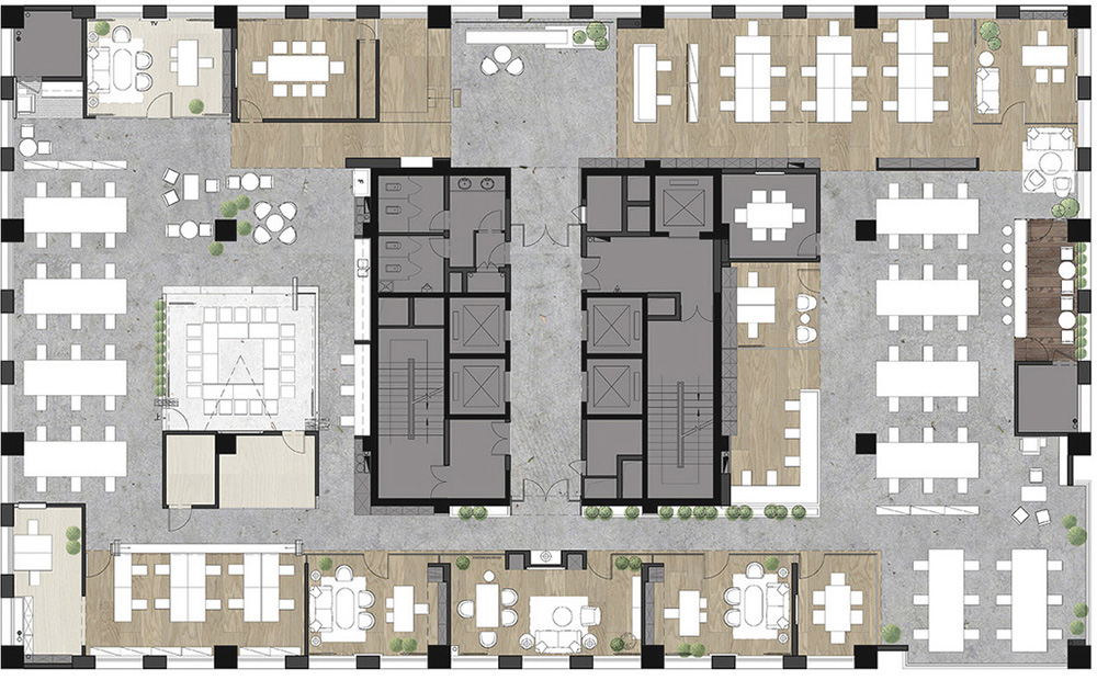 科技公司装修设计平面图 科技公司装修设计平面图,科技公司装修设计图
