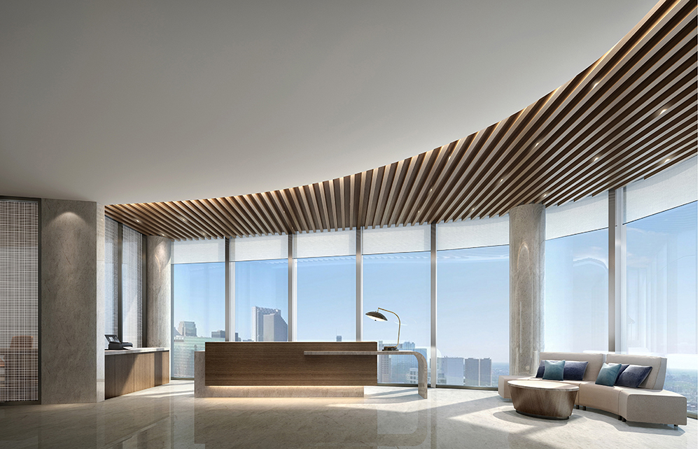 现代简约风等待区装修设计效果图,等待区装修设计效果图