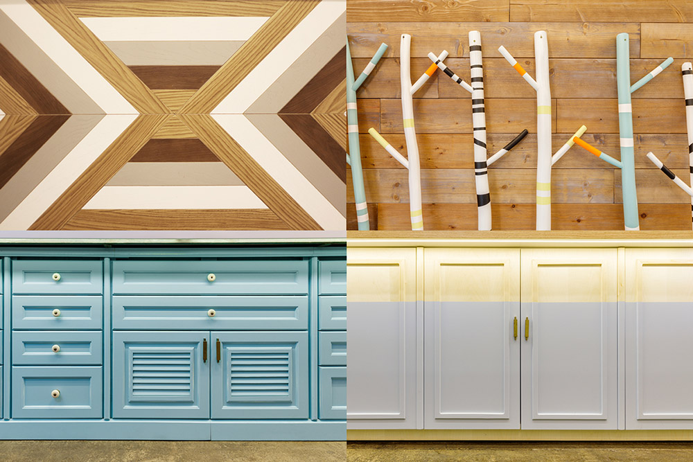 甜品店装修设计实景图,甜品店装修设计效果图