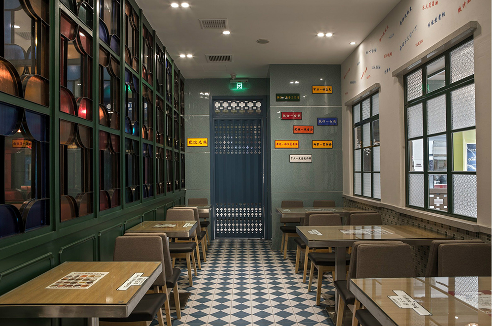 餐馆设计图,餐馆设计实景图