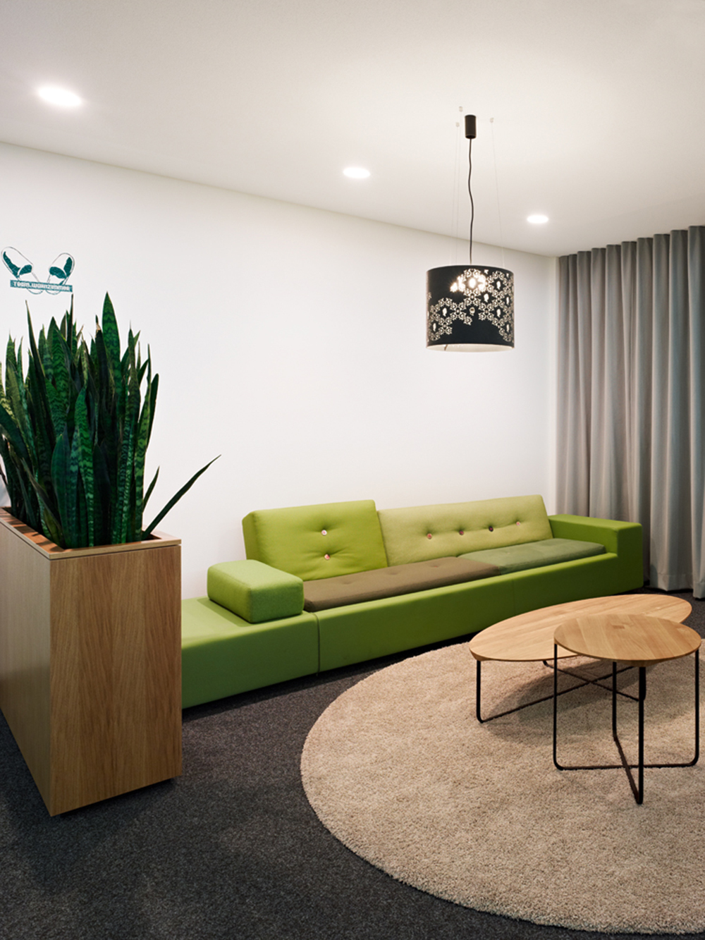 商务稳重风等待区设计效果图,等待区设计效果图