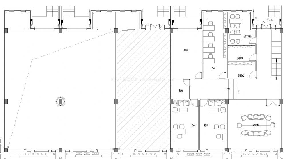 祥生新江湾售楼中心装饰平面图,新江湾售楼中心装饰平面图
