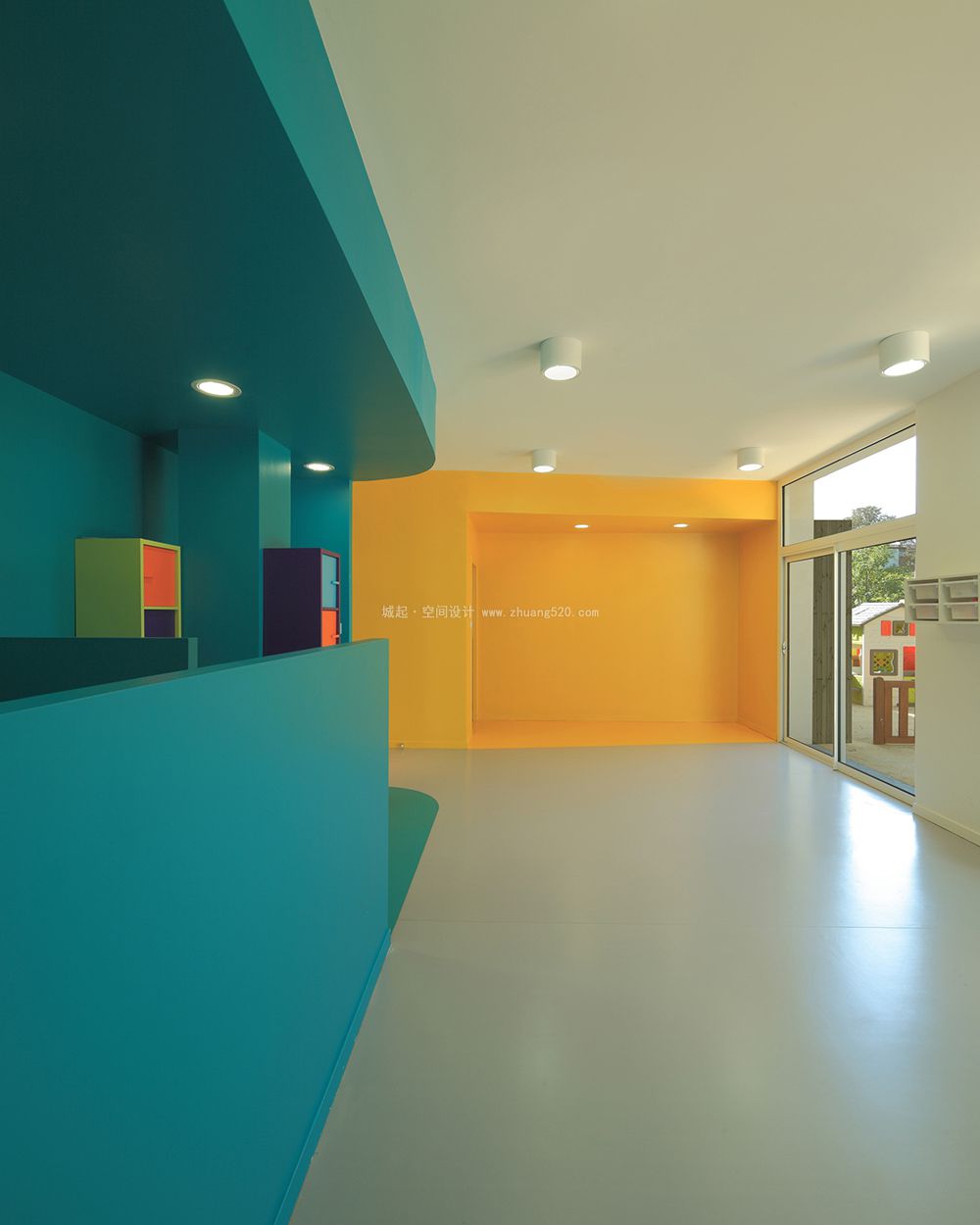 民办幼儿园空间设计图,幼儿园空间设计图