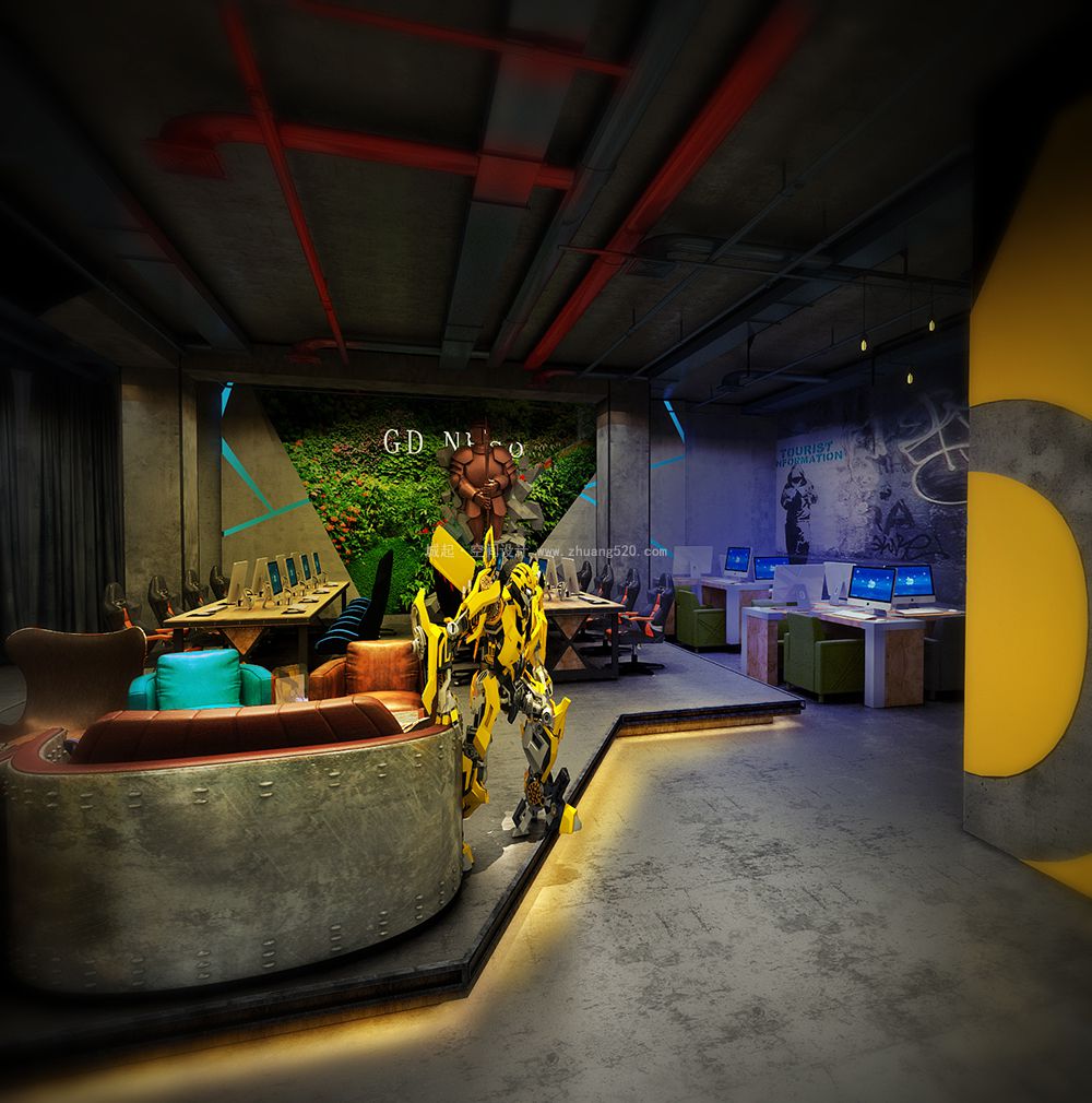 上海酒吧装饰效果图,酒吧装饰效果图