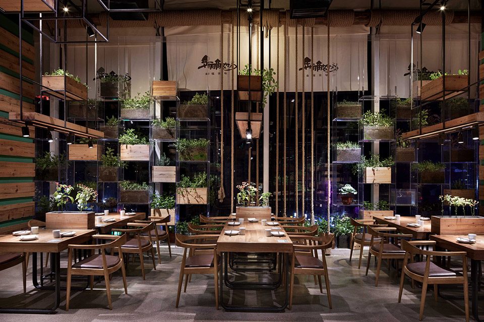 快餐店装饰实景图,快餐店装饰效果图