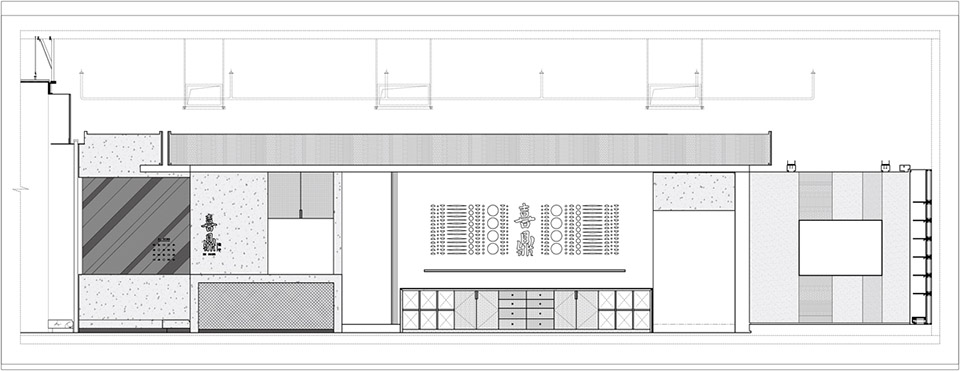 饺子馆装饰平面图,饺子馆装修设计平面图