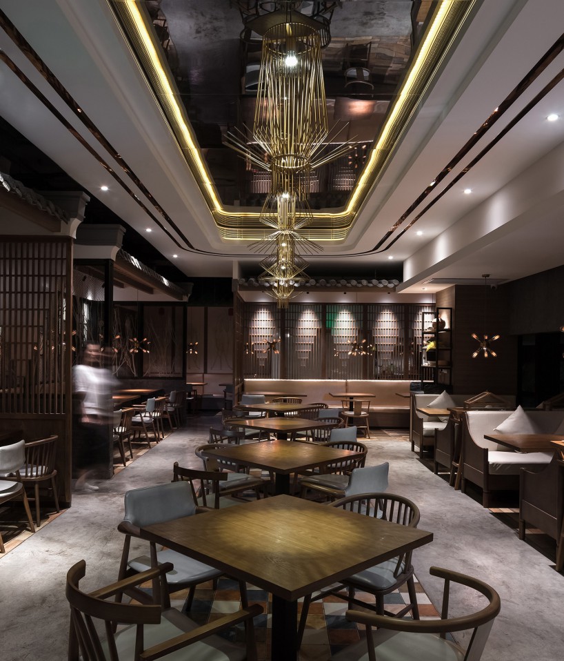 饭店空间设计案例图,饭店空间设计实景图