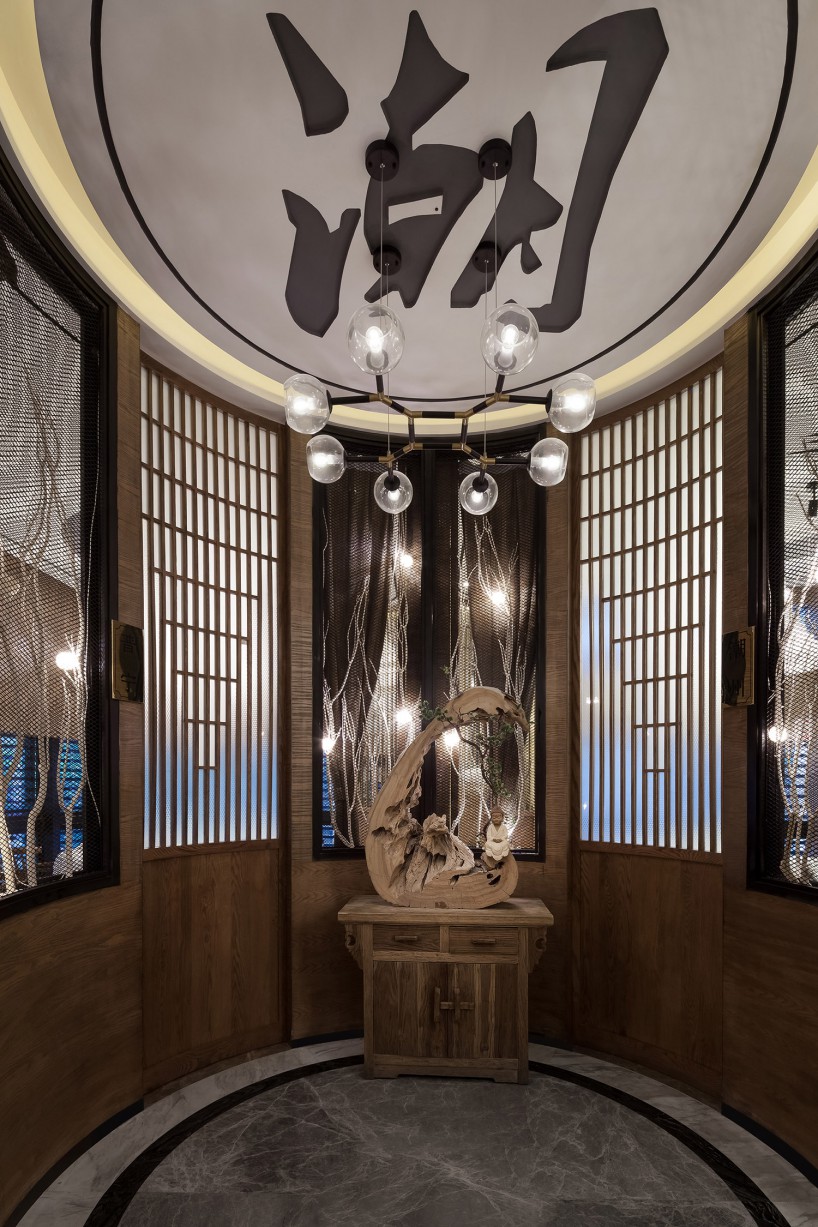 中餐厅设计效果图,中餐厅装修图片