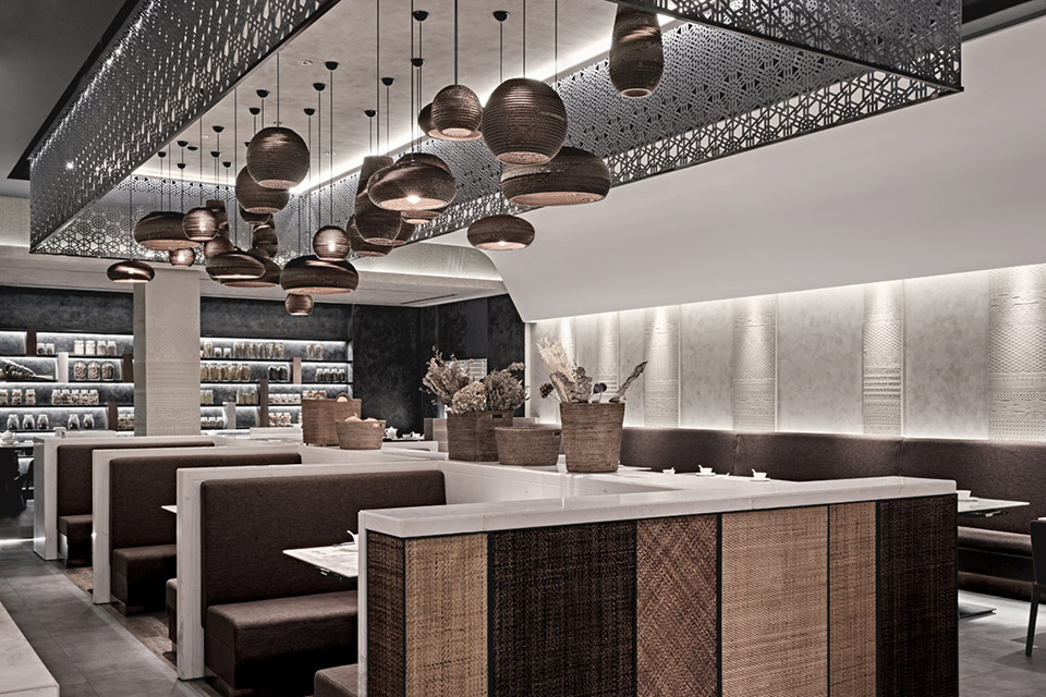 饺子馆装饰案例图,饺子馆装饰实景图