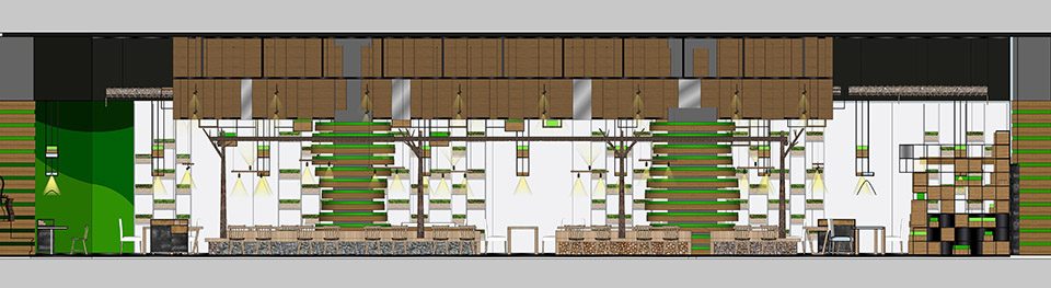 快餐店装饰平面图,快餐店装修设计平面图