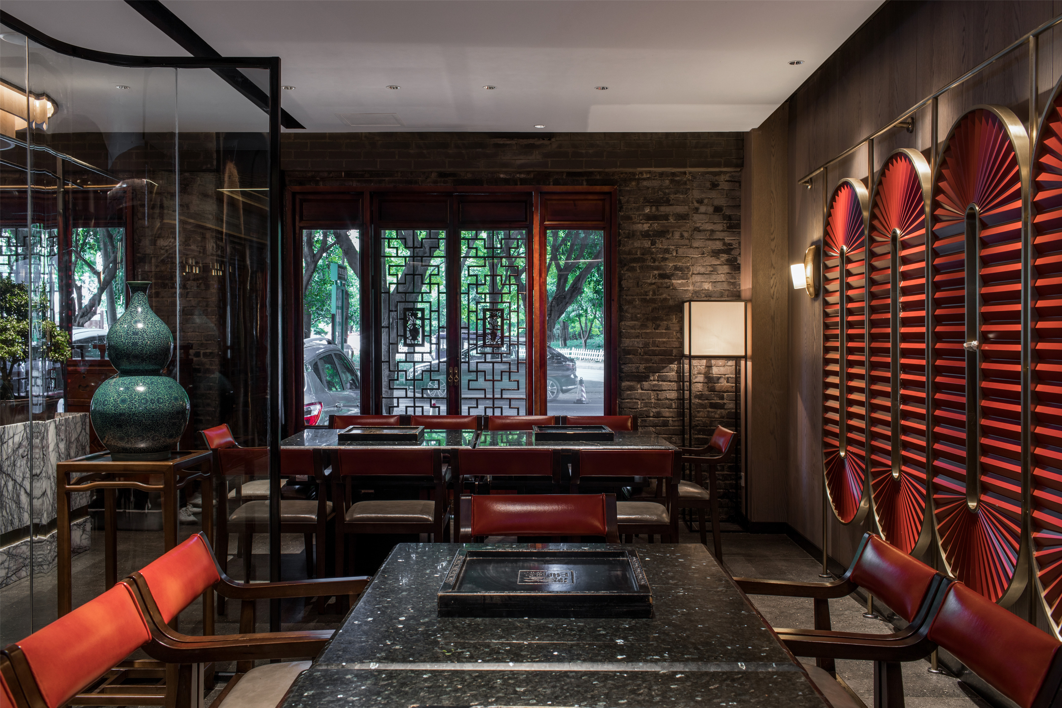 火锅店装修案例图,火锅店装修图片