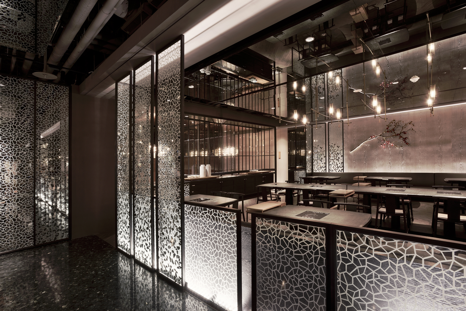 火锅店装修设计效果图,火锅店装修设计图片