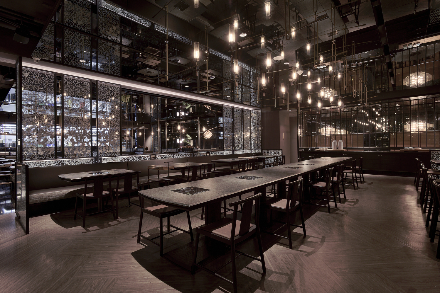 火锅店装修设计图片,火锅店装修设计实景图