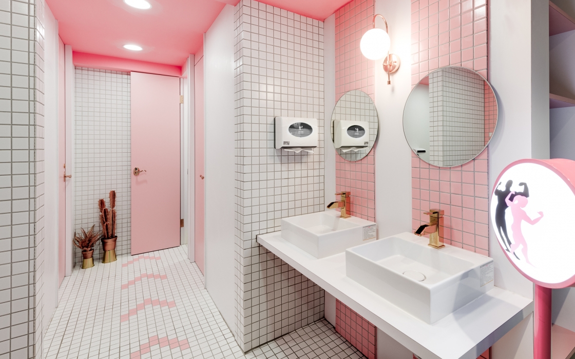 火锅店装修设计布局图,火锅店设计效果图