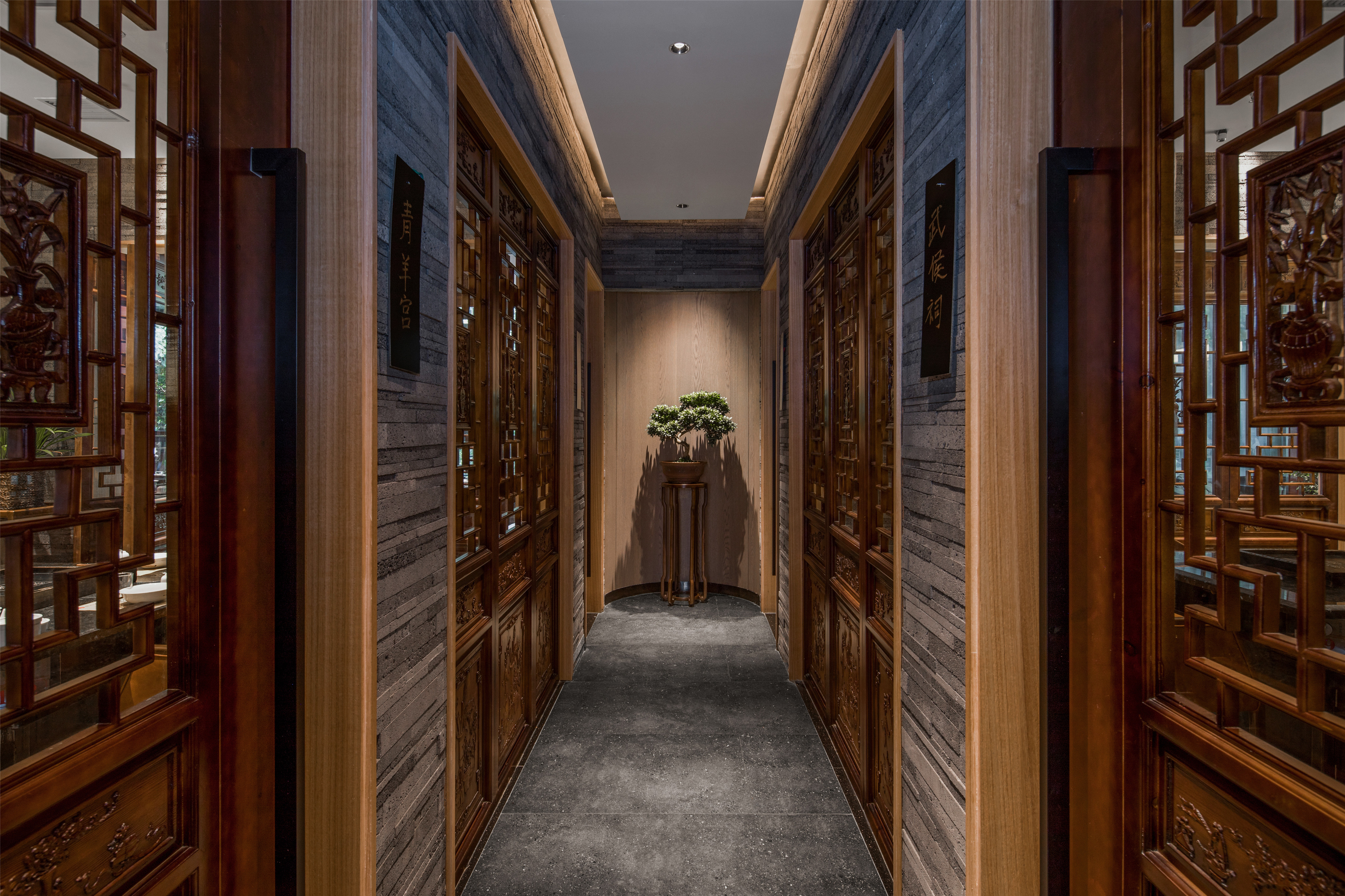 火锅店装修设计实景图,火锅店装修设计案例图