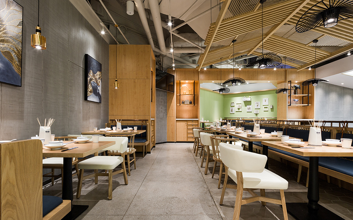 串串店装修设计案例图,串串店装修设计布局图