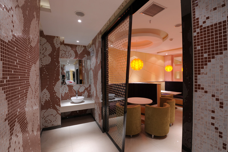 甜品店设计案例图,甜品店设计实景图