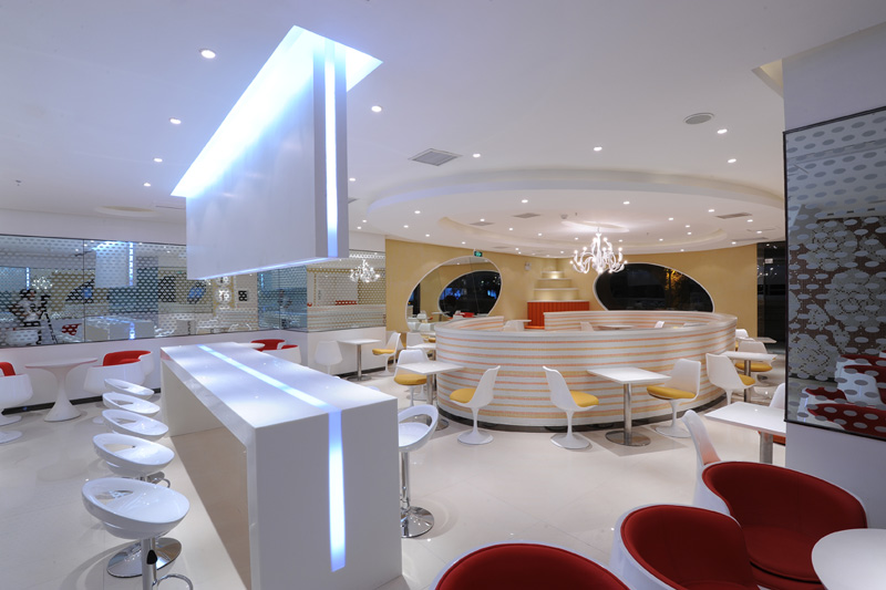 甜品店装饰实景图,甜品店装饰图片