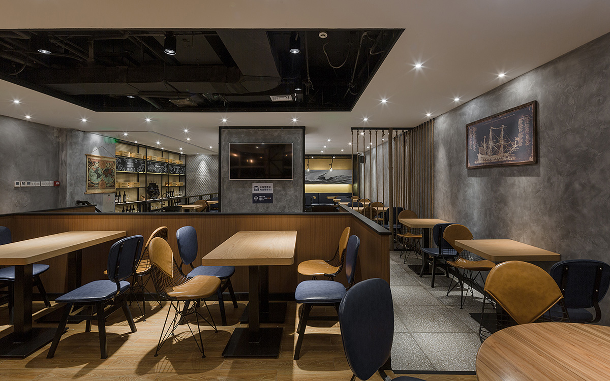 快餐店装修设计图片,快餐店装修设计实景图