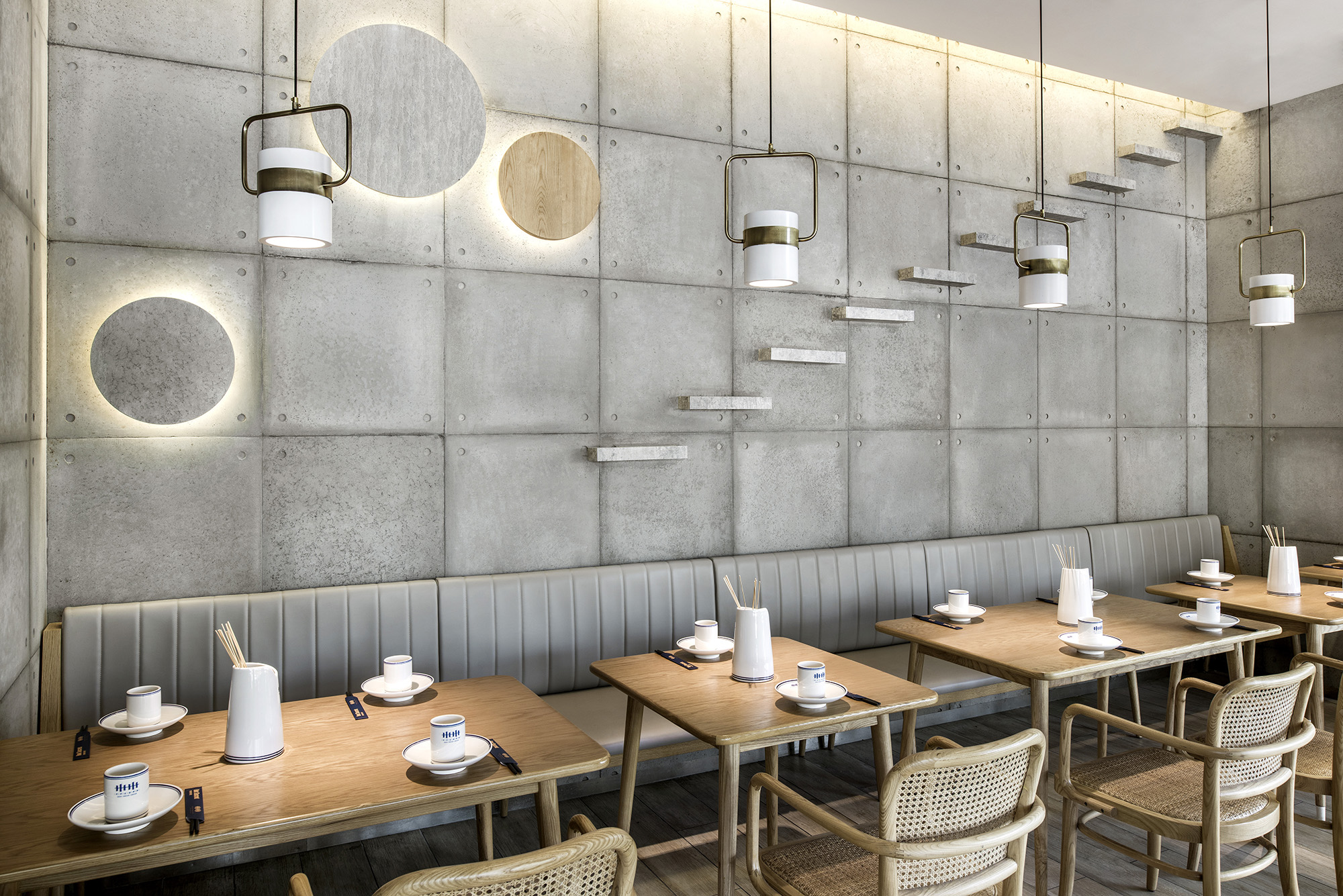 串串店铺装饰案例图,串串店铺装饰布局图