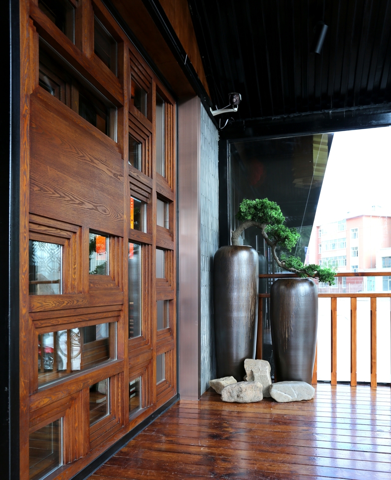 饭店装饰布局图,饭店空间设计效果图