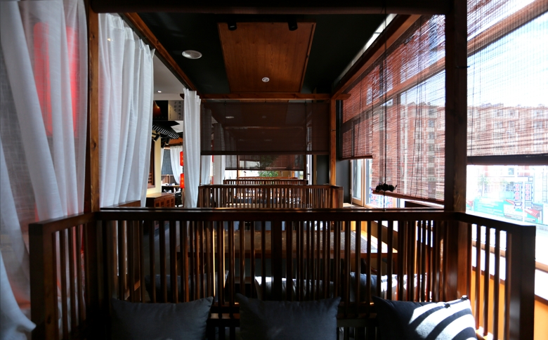 饭店装饰实景图,饭店装饰案例图