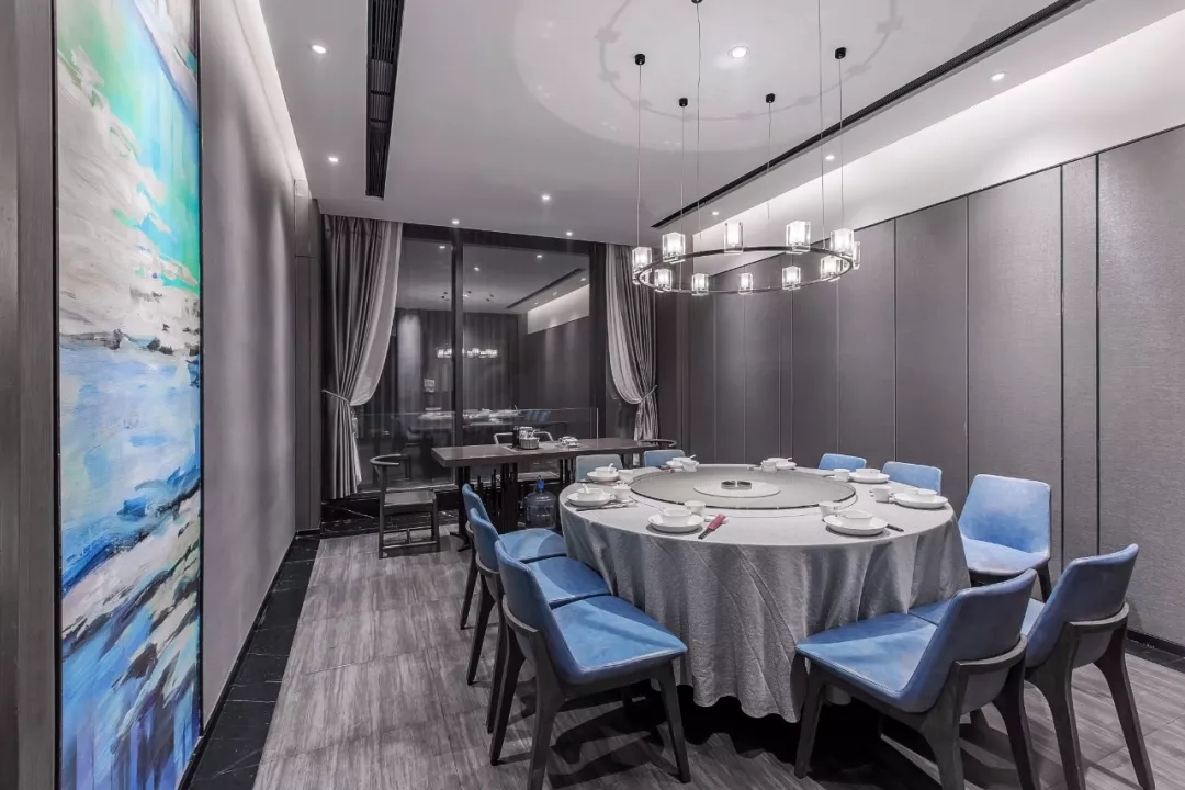 饭店装饰案例图,饭店装饰布局图