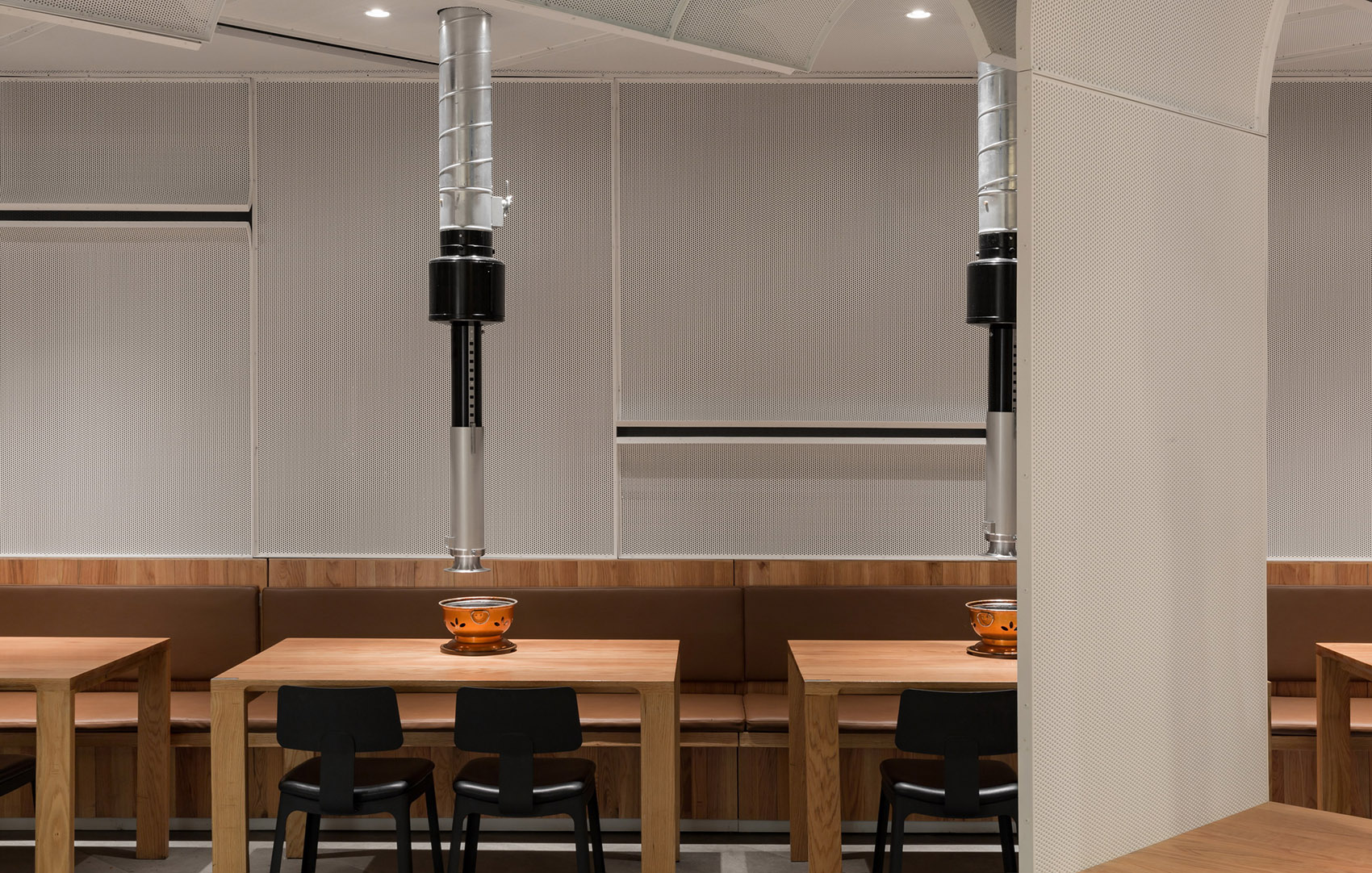 烤肉店装饰效果图,烤肉店装饰实景图