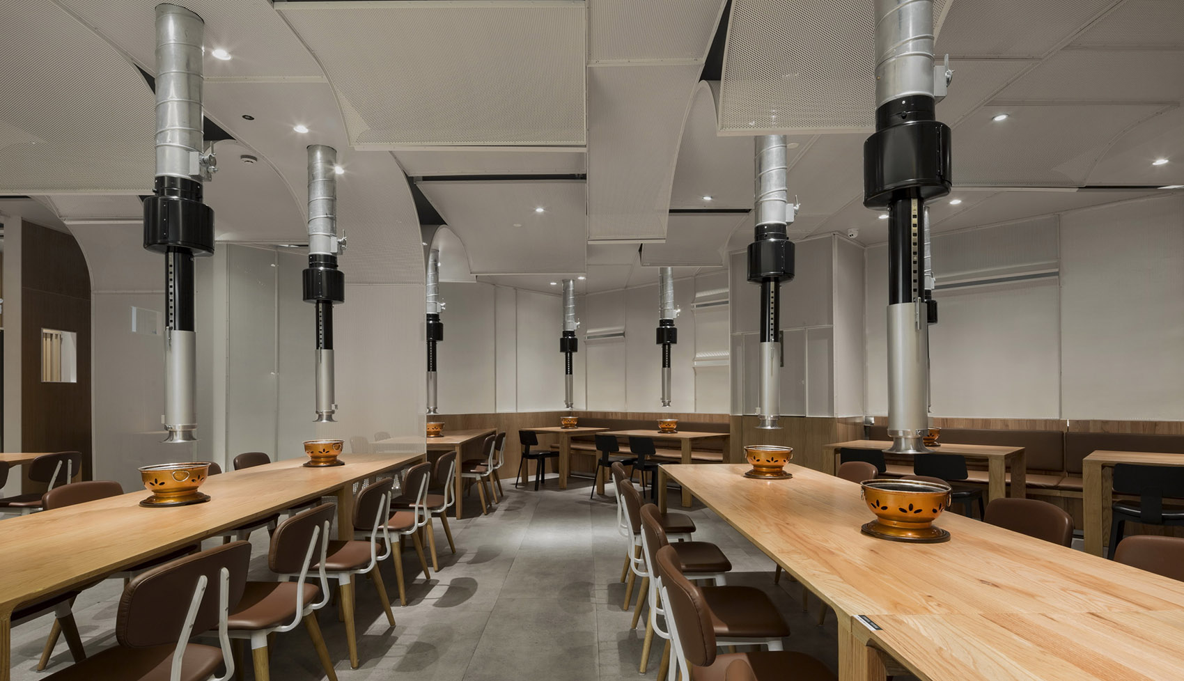 烤肉店装修设计案例图,烤肉店设计效果图