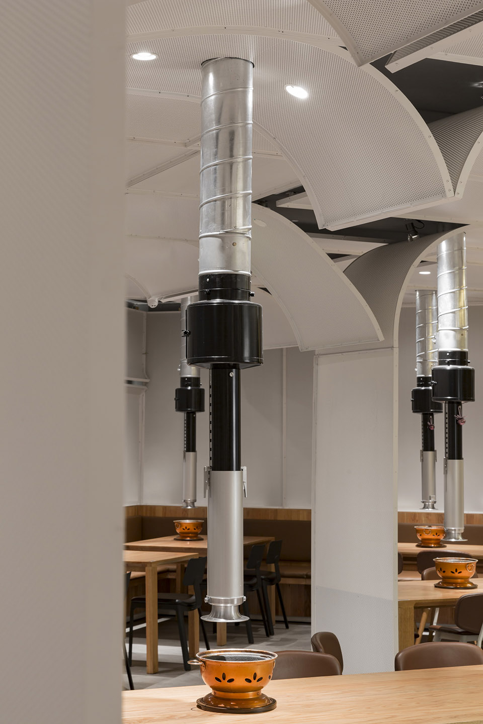 烤肉店设计案例图,烤肉店装饰效果图