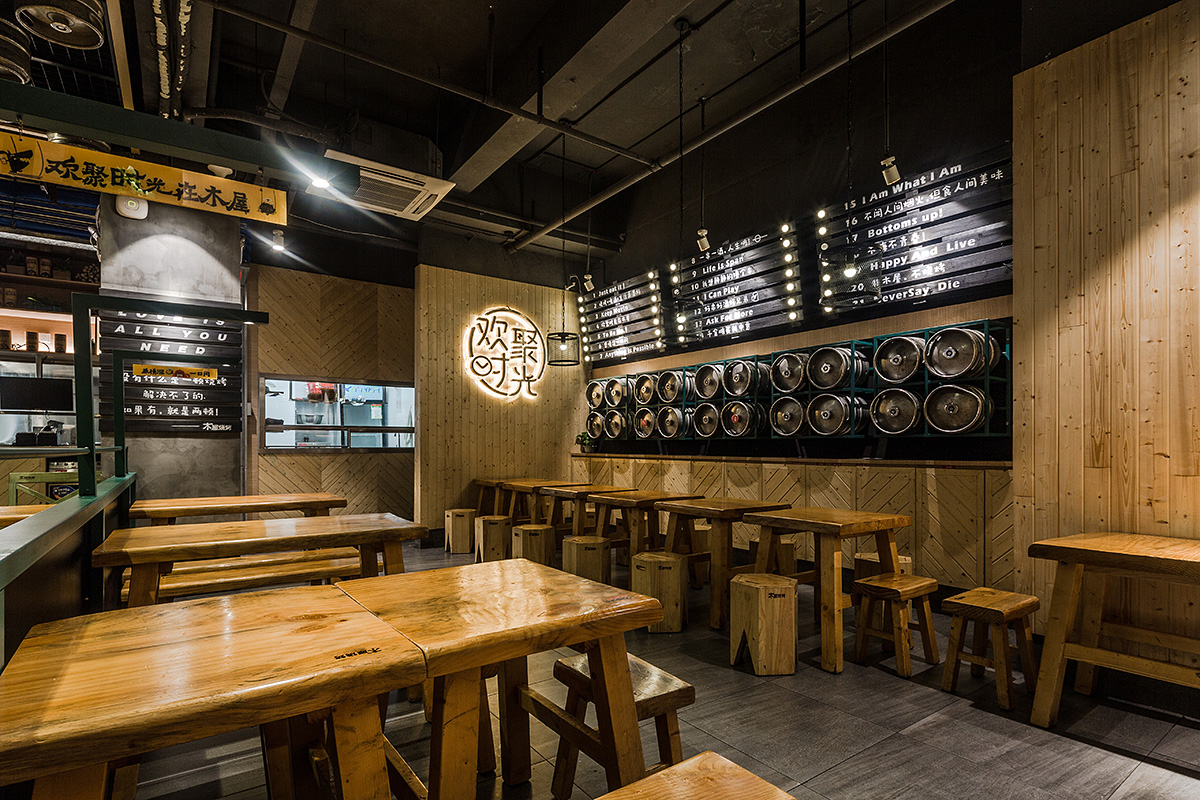 烧烤店装修设计图片,烧烤店装修设计案例图