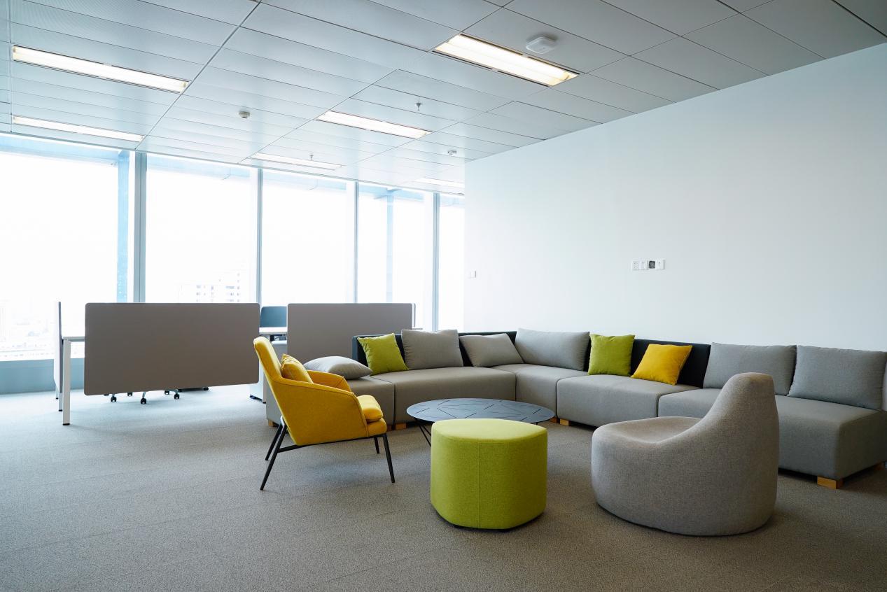 办公室等待区设计效果图,接待区设计效果图