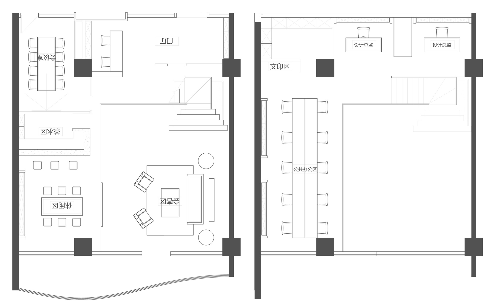 loft办公室空间设计平面图 loft办公室空间设计平面图,办公室空间设计平面图