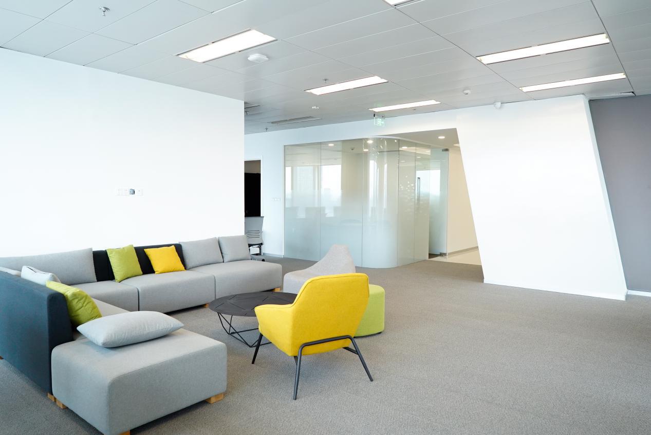 办公室等待区设计效果图,办公室接待区设计效果图