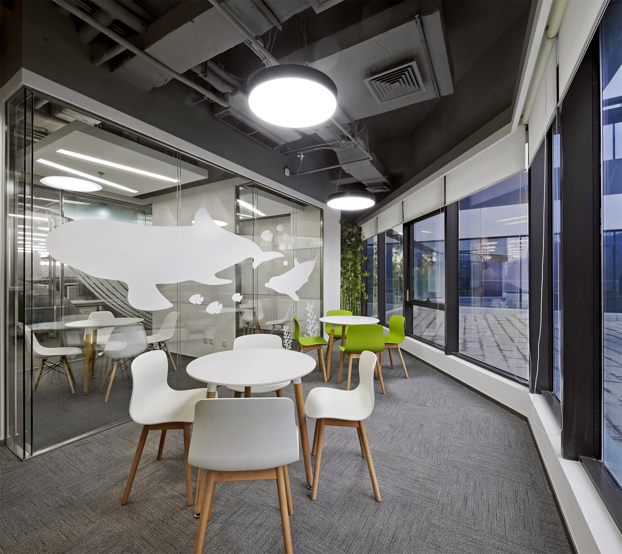 工业风吊顶效果图,吊顶效果图