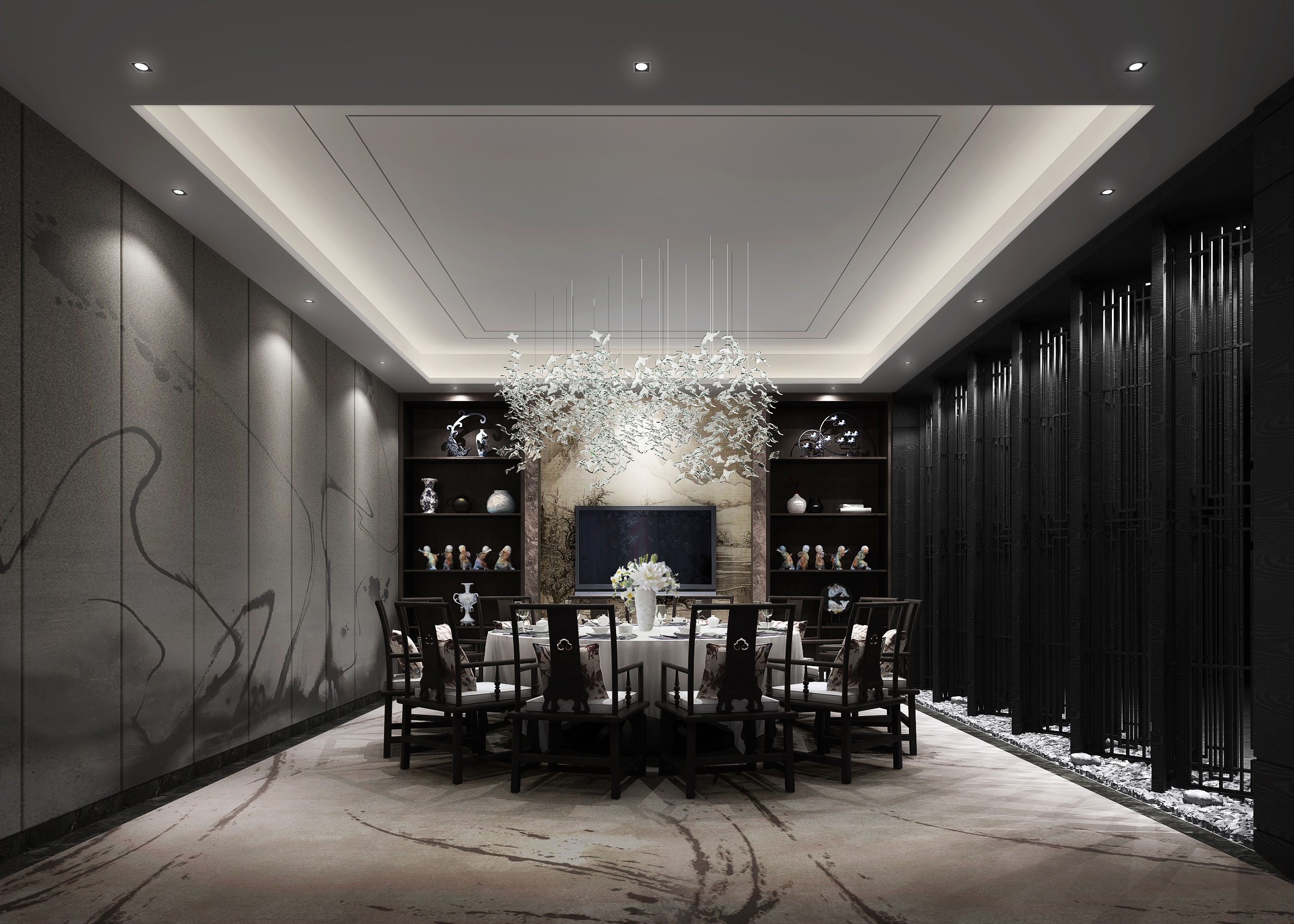 火锅店店面装修设计图片,火锅店店面装修设计案例图