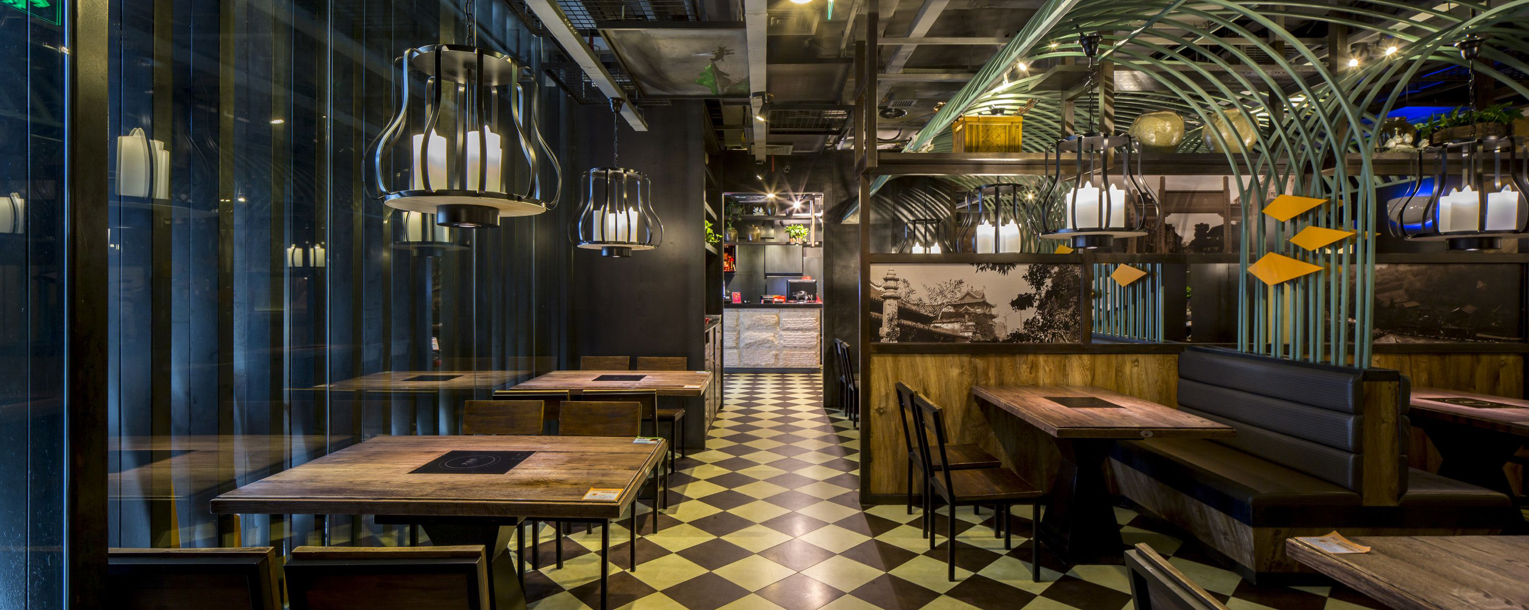 火锅店店面设计图片,火锅店店面装修设计效果图