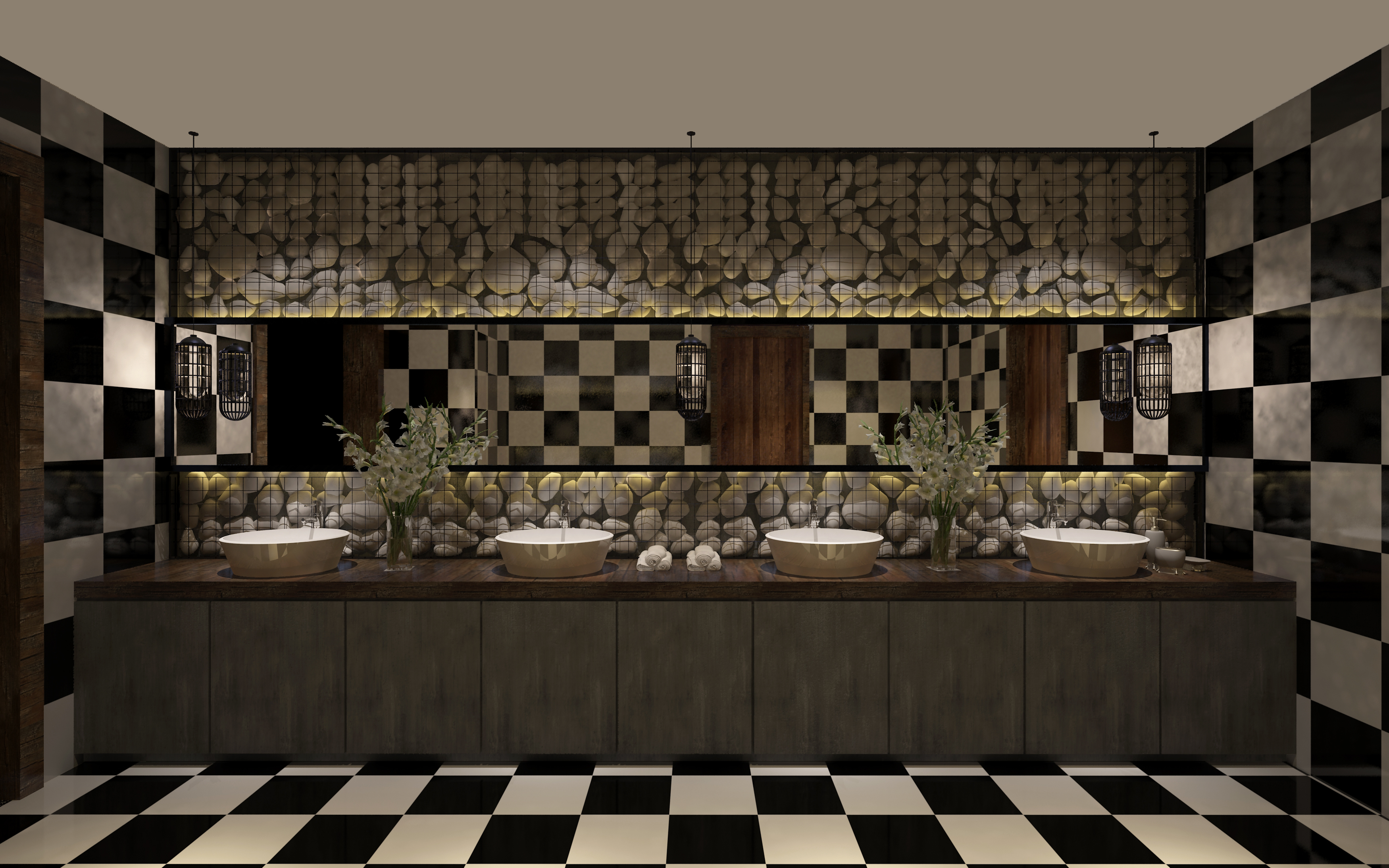 火锅店店面设计效果图,火锅店店面设计实景图