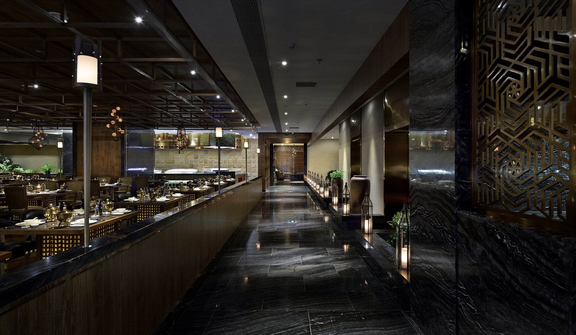 自助餐厅装修设计图片,自助餐厅装饰效果图