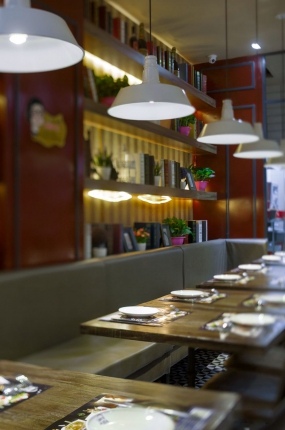 铁板烧空间设计实景图