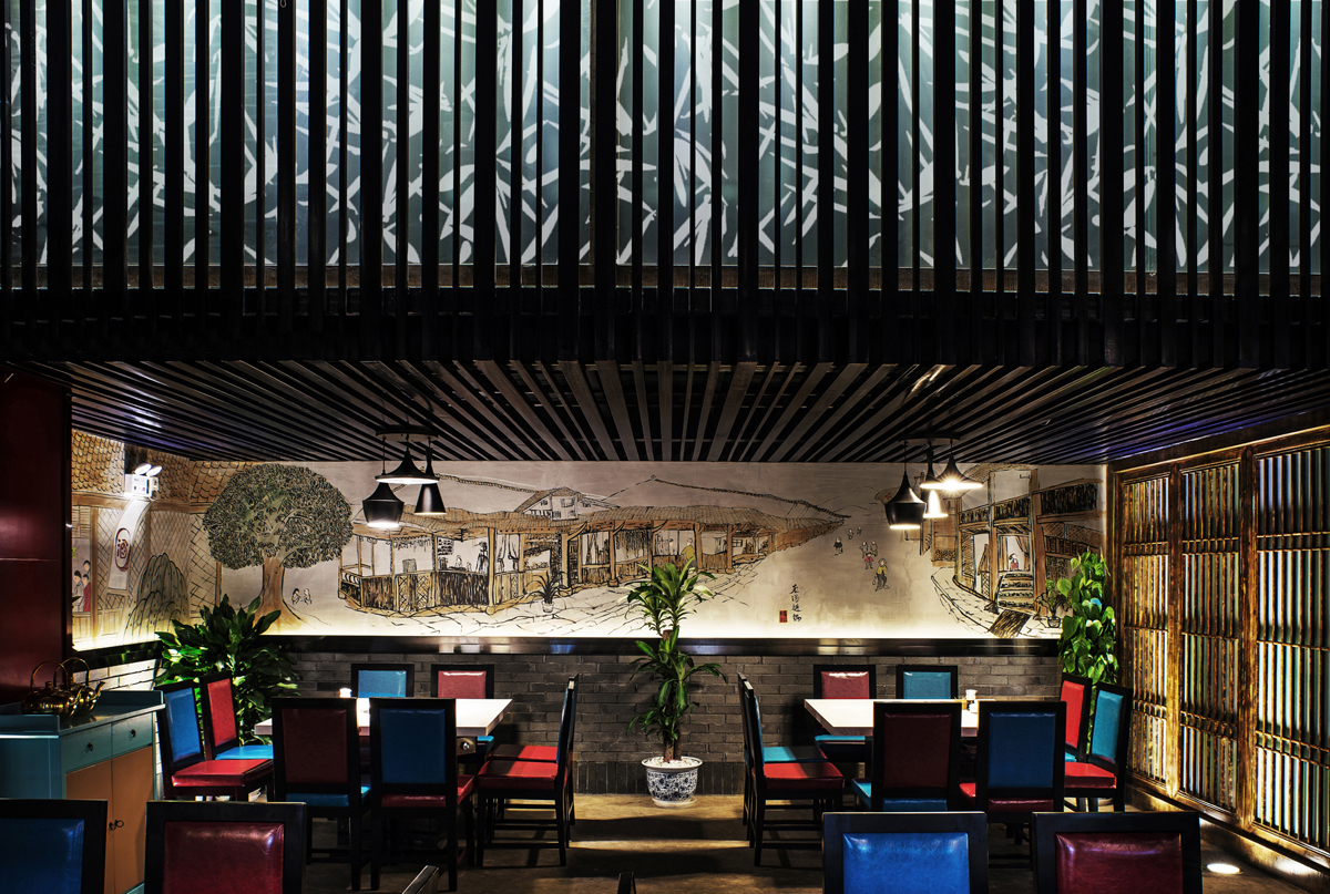 火锅店店面设计图片,火锅店店面装修设计效果图