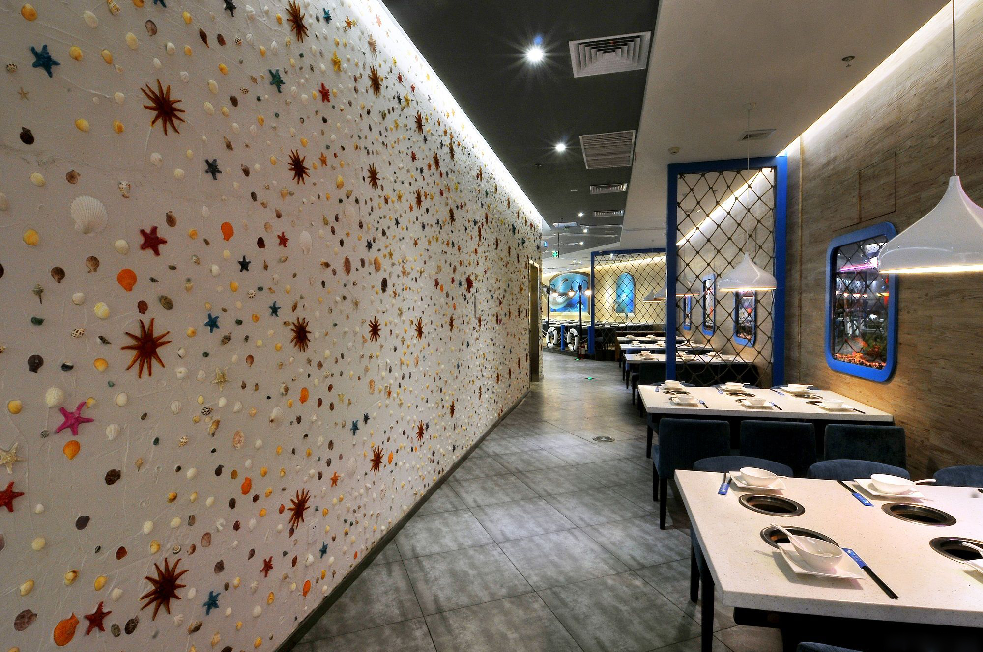 火锅店店面装修设计实景图,火锅店店面装饰效果图