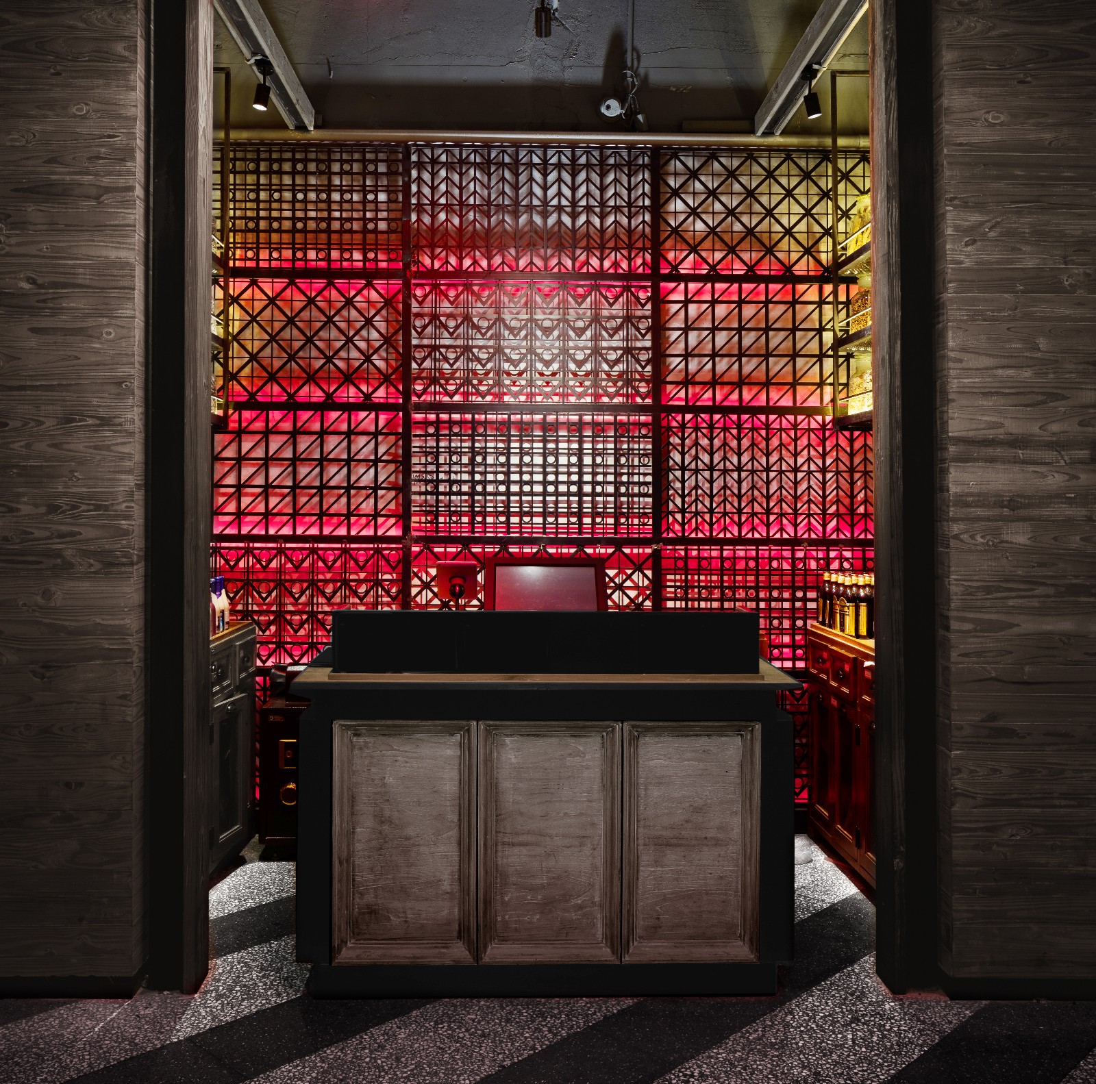 火锅店设计布局图,火锅店设计实景图