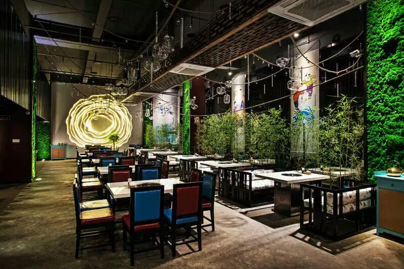  火锅店设计图片,火锅店装修设计效果图