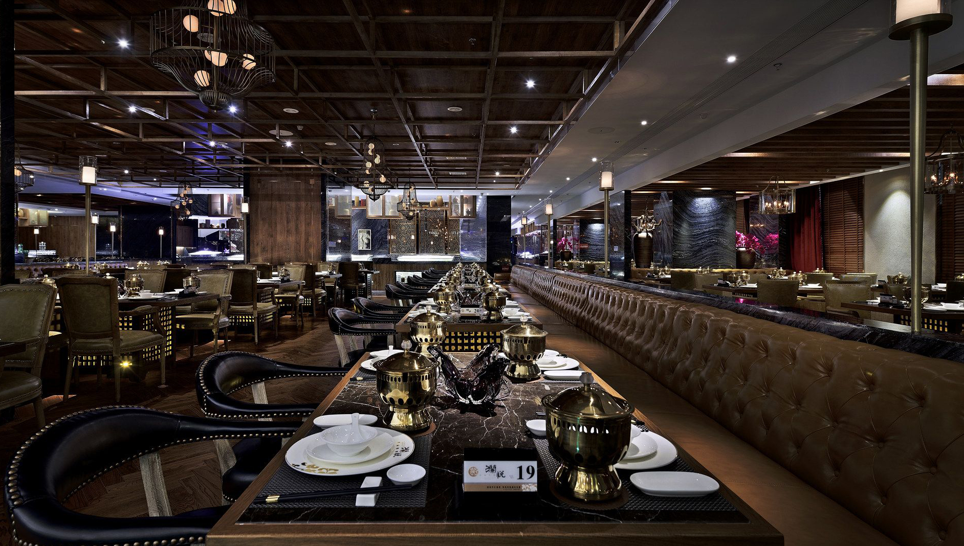 自助餐厅装饰效果图,自助餐厅装饰布局图